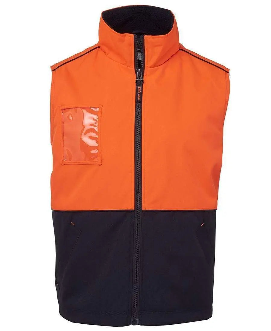 JB'S Hi-Vis A.T. Vest 6HVAV Metro Workwear.
